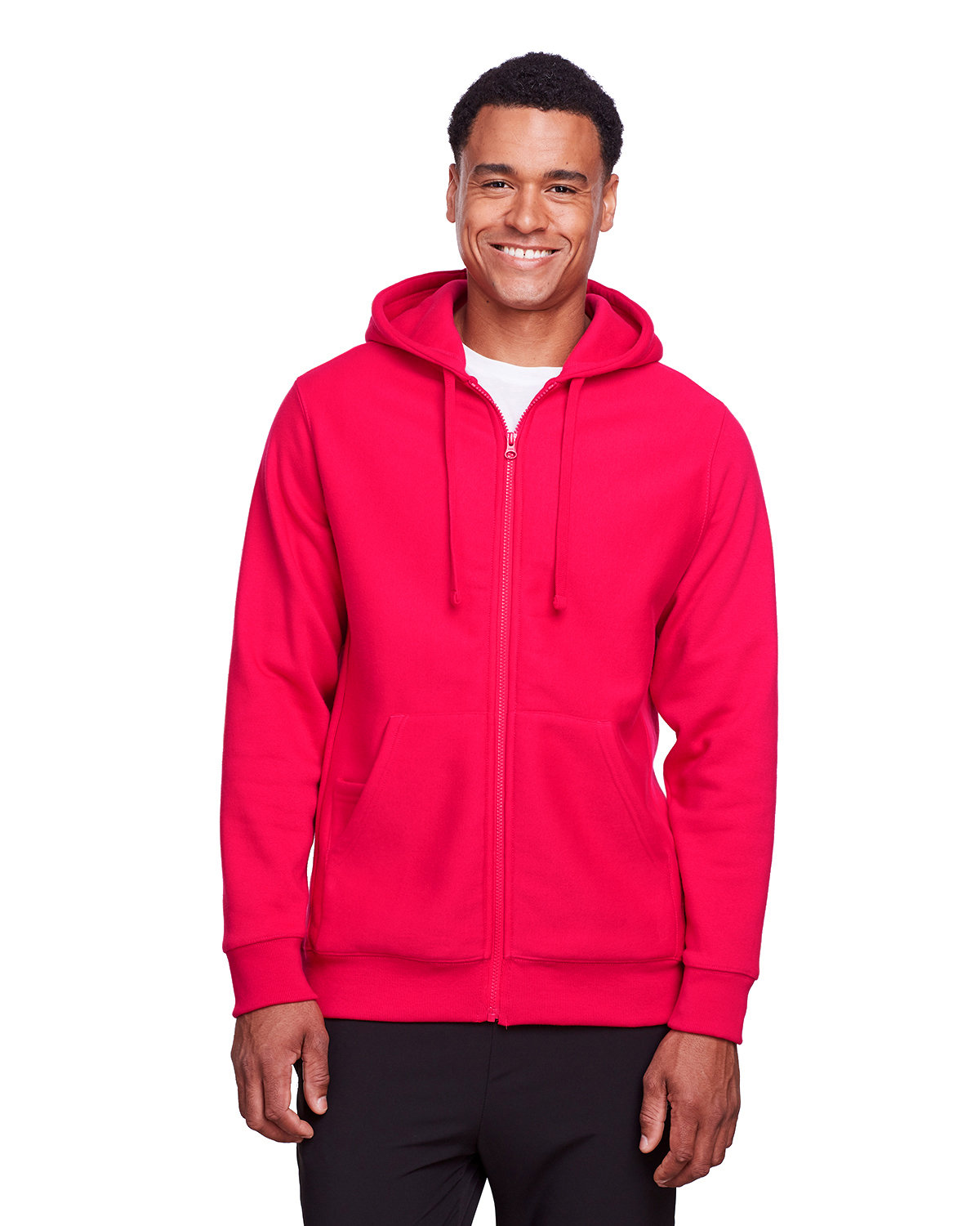 Team 365 Men's Zone HydroSport™ Heavyweight Full-Zip Hooded Sweatshirt